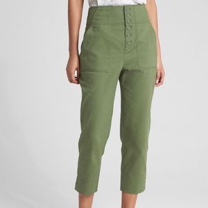 The GAP high rise crop chino pants